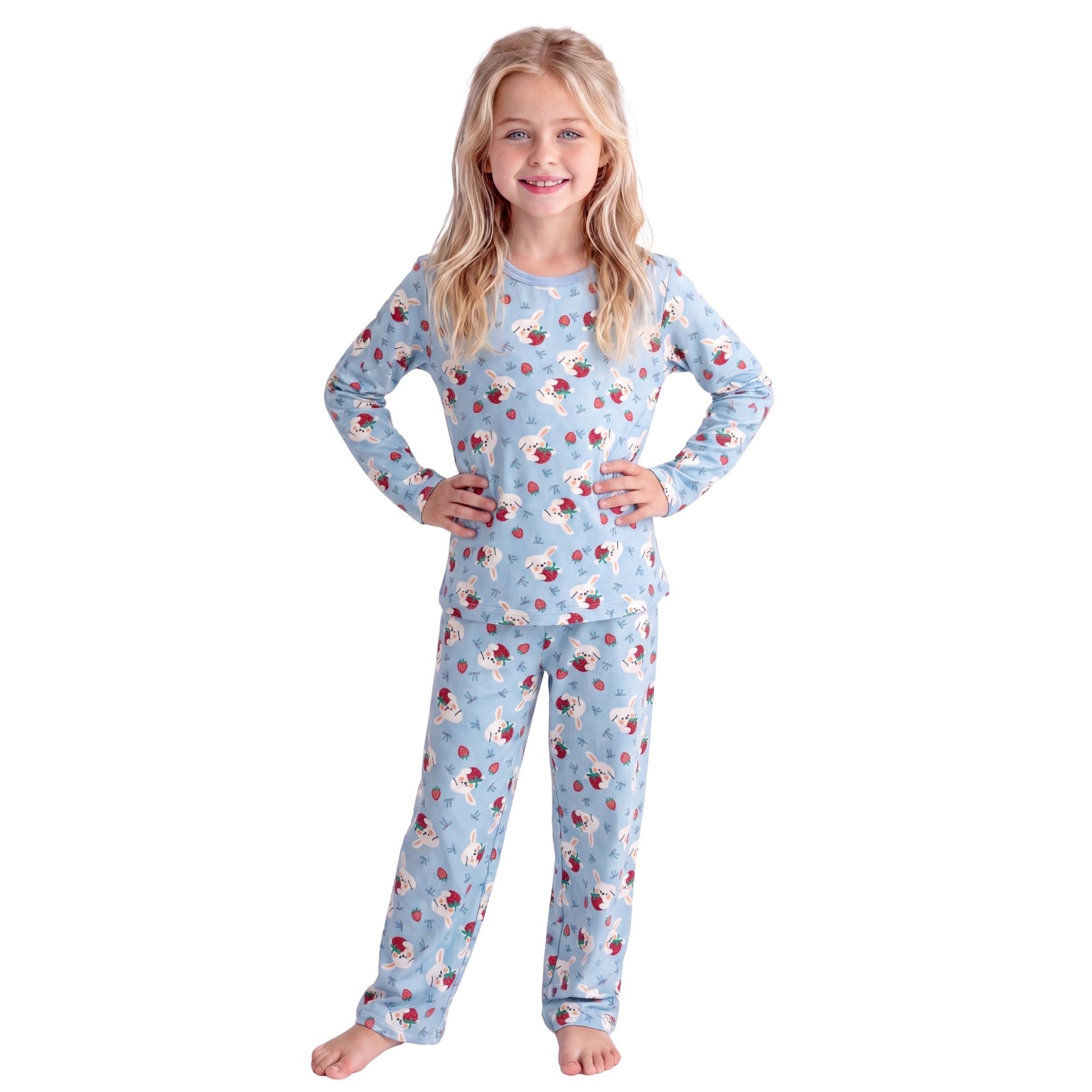 Pijama Feminino Infantil Manga Longa Quentinho Suede