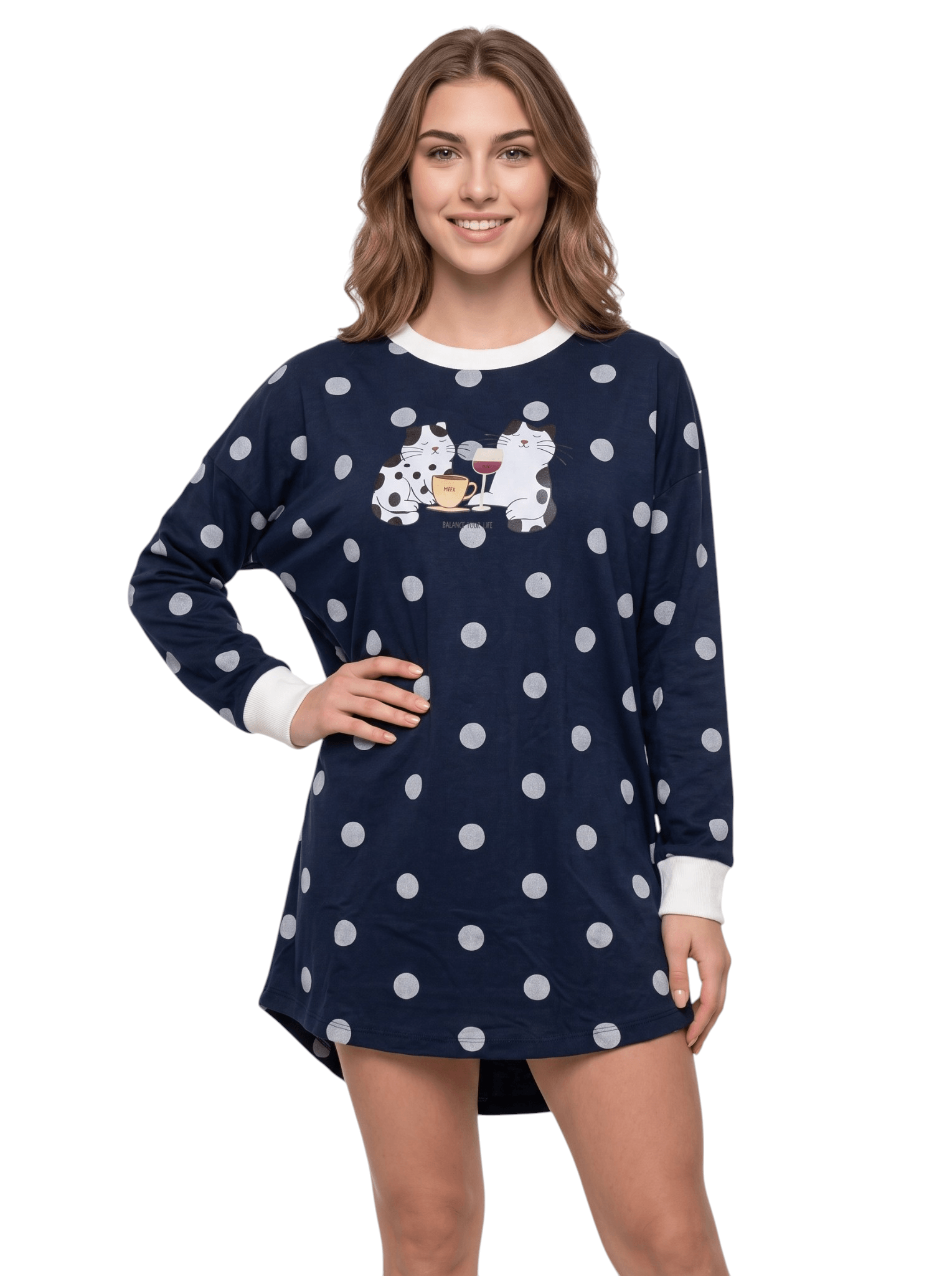 Camisola Feminina Manga Longa Suede Estampada Confortavel Inverno