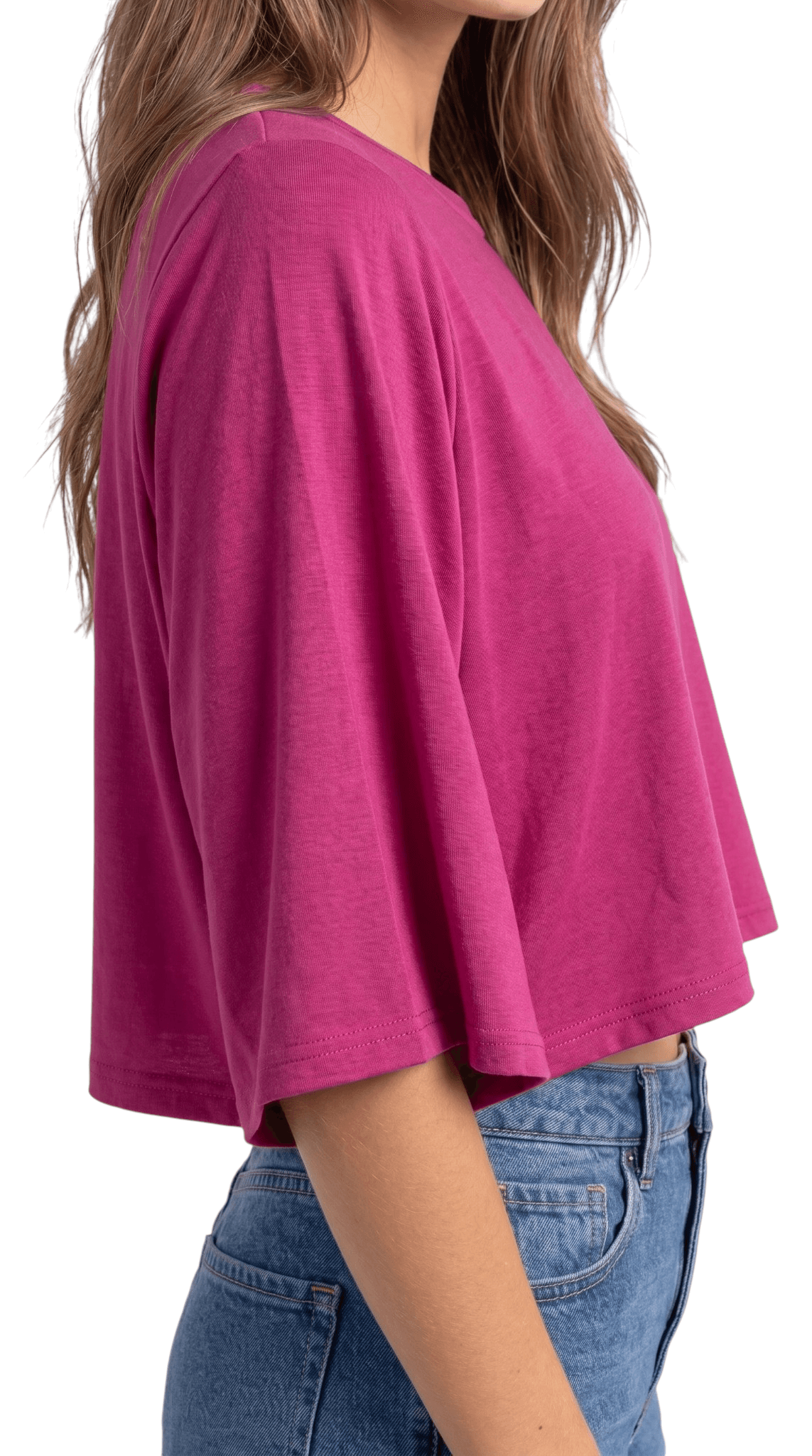 BLUSA FEMININA MANGA FLARE SUEDE PREMIUM P M G GG CONFORTO CASUAL