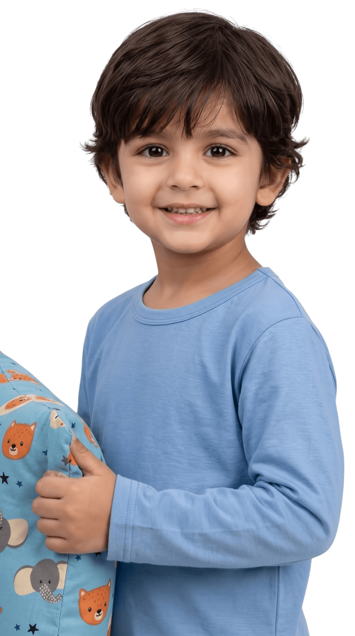 Kit Pijama Longo Infantil Meninos Com Fronha Gael